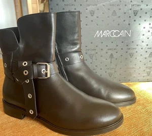 Marc Cain Stiefeletten Leder schwarz mit Reißverschluss - Bild 1 von 5