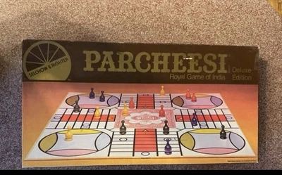 1982 Parcheesi Game Royal GameOf India Deluxe Edition - Image 1 of 4