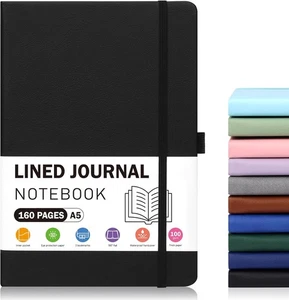 LABUK Lined Journal Notebooks for Women and Men, A5 100gsm Hardcover Notebook wi - Picture 1 of 7