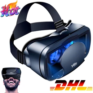VR Brille Virtual Reality Headset 3D 120° für Smartphones Handy für Alle Handys - Bild 1 von 12