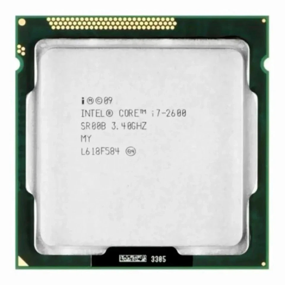 Procesador Intel Core i7-2600 3,40 GHz LGA1155 SR00B Foto 1 de 1
