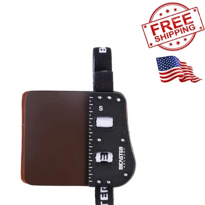 Right-Hand SP3 Barebow Finger Tabs - Comfort Fit with Suede Backing & Aluminum - Image 1 of 4