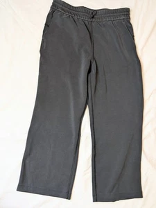 Lululemon Softstreme High Rise Straight Leg Crop Pants Black Women’s 8 - Picture 1 of 5