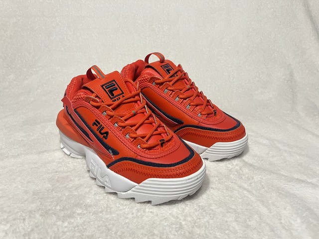 zapatillas fila disruptor rojas