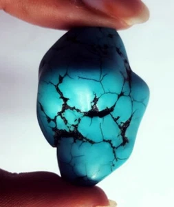 93+ Ct Natural Turquoise Rough Certified Loose Gemstone With Free Gift - Picture 1 of 6