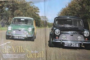 Original CSC 2007 mag article: RADFORD MINI Traveller Woody v De Ville Cooper - Foto 1 di 2