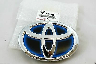 正品烧烤徽章前徽章适用于丰田普锐斯 ZVW3 2009 - 2015 75310 -47010 — 第 1/1 张图片