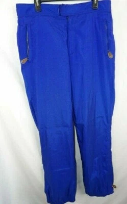 Calça de caminhada Nordica azul royal masculina forrada impermeável tamanho 38 - Imagem 1 de 4