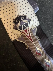Stunning Abstract 100% Italian Silk Tie! - Picture 1 of 6