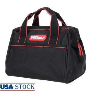12 Zoll Werkzeugtasche Langlebig Organizer Voller Reißverschluss Aufbewahrung mit 3 Außentaschen Neu - Bild 1 von 9