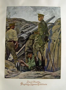 Paul Rieth England Entente Artillerie Westfront Schützengraben Geschütz Verdun - Picture 1 of 1