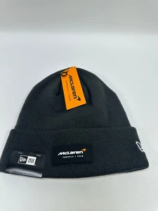 New Era McLaren Formula 1 F1 Racing Essential Cuff Knit Beanie Hat Authentic New - Picture 1 of 2
