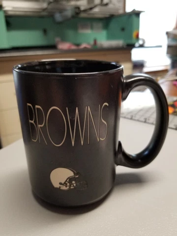 Black Cleveland Browns Coffee Mug Cover