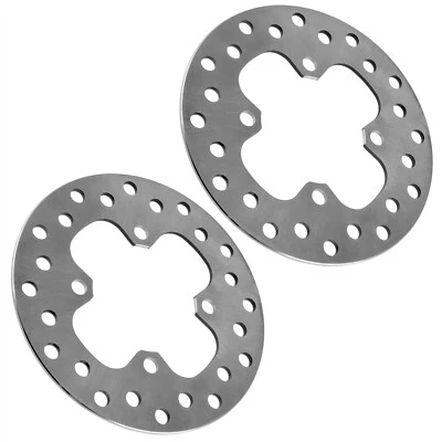 2 Front Brake Disc Rotor for Honda 45251-HR6-A62 45251-HR6-A61 45251-HR3-A21 - Image 1 of 4