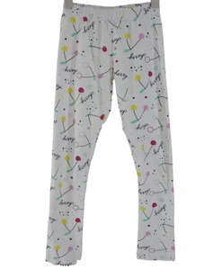 iDo Girls Pyjama Pants Bottoms White Multicolour Cherry Print Cotton age 8 yrs - Picture 1 of 7