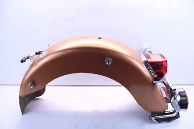 08 Harley Electra Anniversary Touring OEM Rear Wheel Fender w/ Turn Signal Bar - Image 1 of 4