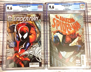 Amazing Spider-Man Lot of 2 CGC 9.6's Incentive Variants Of 2022. #'s 93 + #1 - Picture 1 of 12