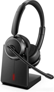 Auriculares inalámbricos con ANC y ENC, Bluetooth 5.4 con micrófono abatible  - Photo 1 sur 6