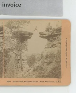 Stand Rock Dalles St Croix WI Wisconsin Kilburn Stereoansicht - Bild 1 von 2