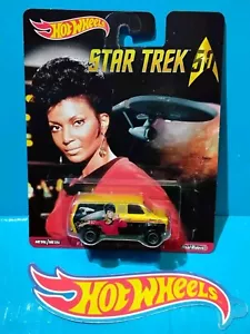 2016 HOT WHEELS POP CULTURE STAR TREK FORD TRANSIT SUPERVAN 50th ANNIVERSARY - Picture 1 of 7