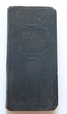 1916 HANDY POLISH- ENGLISH AND ENGLISH -POLISH DICTIONARY McKAY FOR IMMIGRANTS - Image 1 of 4