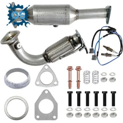 适用于 2003 - 07 年本田雅阁前柔性管道和催化转换器带氧气传感器 — 第 1/4 张图片