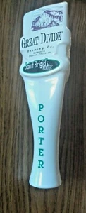 Great Divide Saint Brigid's Porter Brewing Co Denver Beer Tap Handle - Picture 1 of 7