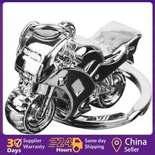 3D Simulation Motorcycle Motorbike Model Metal Keychain Alloy Key Ring Gift ☘️
