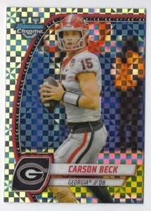 2024 Bowman Chrome University X-Fractors ~ Complete Your Set ~ You Pick - Picture 1 of 36