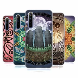 ESTUCHE OFICIAL DE GEL SUAVE BRÍGIDO DE MADERA DE CENIZA CELTA SABIDURÍA 3 PARA TELÉFONOS REALME - Imagen 1 de 17