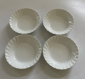 Johnson Bros Regency Mini Schüsseln Swirl Coupe Eis Obst 5 3/4" England 4 Stück - Bild 1 von 9