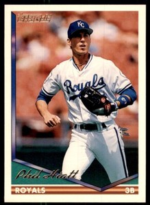 1994 Topps Gold. Phil Hiatt Baseball Cards #94