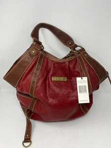 NWT Joe's Jeans Woman's Burgundy Hobo Bag MSRP: $275.00 - Picture 1 of 12