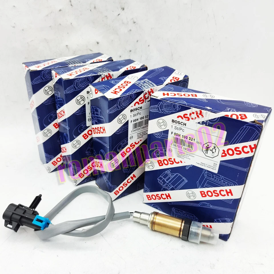 4X Oxygen Bosch Sensor 15128 For 06-15 Buick Cadillac Chevy GMC Pontiac Saturn - Image 1 of 4