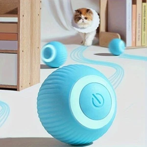 Interactive Smart Rolling Ball Cat and Kitten Toy - Rechargeable with Auto Modes - Picture 1 of 9