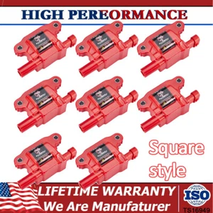 8 bobinas de encendido para Chevrolet GMC Sierra 1500 2015-2018 5,3 L 6,2 L V8 UF743 EE. UU. - Imagen 1 de 19