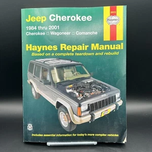 Jeep Cherokee Wagoneer Comanche 1984-2001 Haynes Repair Manual 50010 CLEAN - Picture 1 of 2