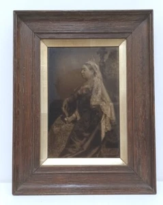 Rare Large Antique Period Framed Tile Plaque, Queen Victoria by Sherwin & Cotton - Picture 1 of 5