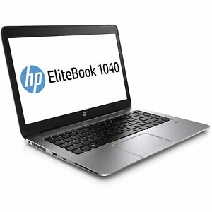 HP EliteBook Folio 1040 G2 i5 5300U 2.30GHz 8GB RAM 256GB SSD 14" Win 10 Pro