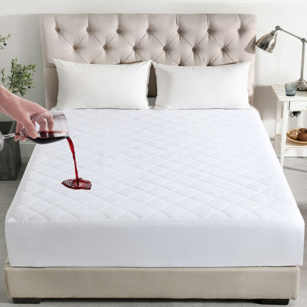 Mattress Protector Topper Waterproof Fitted Cover Queen King All Size