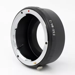 Fax-M43 Adapter für altes Fujica X Fuji AX Fujiflim Objektiv auf Micro 4/3 M4/3 Kamera - Bild 1 von 3