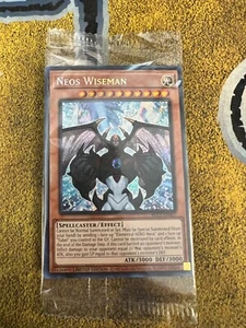 Yugioh SEALED Neos Wiseman BLC1-DE007 Secret Rare Limited Edition!! - Bild 1 von 2
