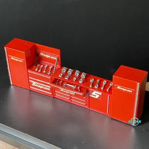 Diorama 1/64 Scale Tool Cabinet Model Garage Workshop Accessories Scene DIY Prop - Picture 1 of 12