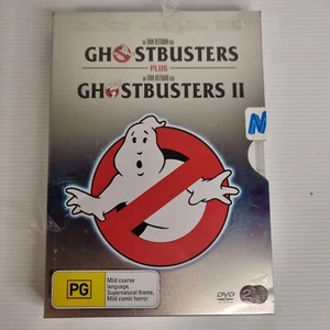 Ghostbusters 1 & 2 DVD Set Collectors Tin Slipcover, PAL Region 4, New & Sealed - Picture 1 of 2