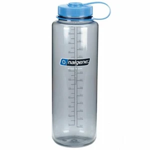 NEW Nalgene HDPE 48oz Silo Wide Mouth BPA-Free Water Bottle Gray - 2-3 DAY SHIP! - Picture 1 of 3