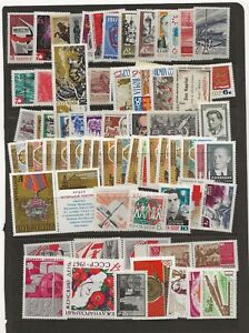Russia 1967-70   131 stamps all in complete sets   MNH