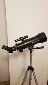 CELESTRON Travel Telescope Model# 21035 D70/F400 with tripod and rucksack - Picture 1 of 11