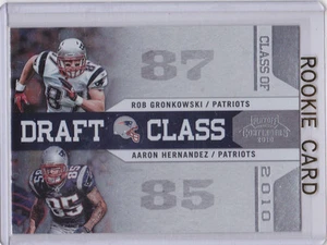 ROB GRONKOWSKI 2010 Playoff Contenders PATRIOTS ROOKIE CARD Football GRONK RC! - Picture 1 of 2