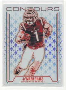 2024 Panini Phoenix Ja'Marr Chase Contours Purple - Bild 1 von 1