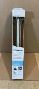 Barra de agarre Moen Home Care 16” níquel cepillado nueva en caja - Imagen 1 de 6